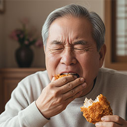 씹는 기능 저하